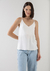 Blusa com Alças em Viscose Decote V - comprar online