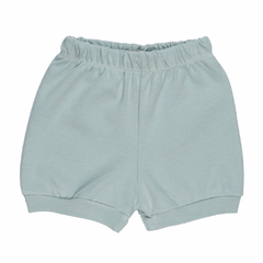 Shorts para bebê em algodão egípcio Verde Malva - Mini & Co