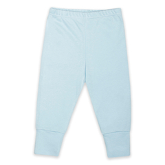 Calça (Mijão) para bebê em algodão egípcio Azul - Mini & Co