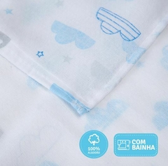 Fralda Premium Mami C/ Bainha Estampada 70Cm X 70Cm Caixa Contem 05 Un na internet