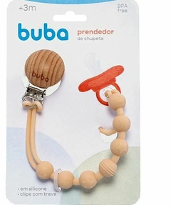 Prendedor de Chupeta e Mordedor em Silicone Verde (3m+) - Buba - loja online