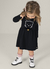 Vestido Infantil Brandili Cotton Preto - 54966