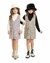 Conjunto Blusa e Salopete Tweed Infantil Menina - Kely Kety