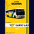 QUADRO ILUSTRAÇÃO ÔNIBUS GONTIJO BUSSCAR JUM BUSS SCANIA K124 - comprar online