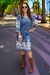 Vestido Blue Jean Chic - Ellen Requejo