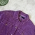 Campera ZARA corderoy violeta - comprar online