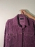 Campera ZARA corderoy violeta - comprar online