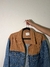 Campera BERSHKA jean con corderoy - comprar online