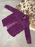 Campera ZARA corderoy violeta - tienda online