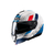 Capacete HJC i90 Syrex Branco, Azul e Vermelho