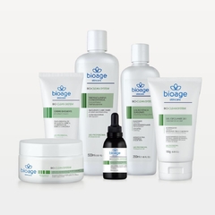 KIT LIMPEZA DE PELE FACIAL BIO CLEAN SYSTEM BIOAGE