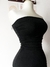 Vestido bandeau negro en internet