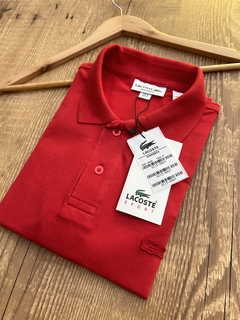 Camisa Gola Polo Monocromática Lacoste - loja online