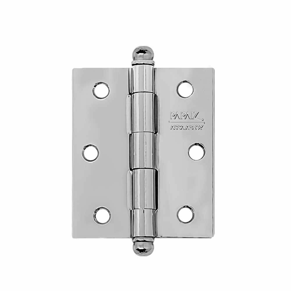 Dobradiça De Aço 1296-1Cr Cromado 3 X 2 1/2