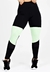 Calça Preto com Verde Legging Metamorfose | REF: MTF2