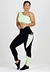 Cropped Detalhe Nas Costas + Calça Legging Com Detalhe Lateral + Bolso Verde Conjunto Metamorfose | REF: MTF18