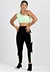 Cropped Detalhe Nas Costas + Calça Legging Com Detalhe Lateral + Bolso Verde Conjunto Metamorfose | REF: MTF18 - comprar online