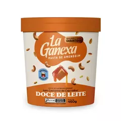 Pasta de Amendoim Doce de Leite com Castanha de Caju - La ganexa