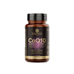 Coq10 60 Cápsulas (Com ômega 3 e Vitamina E) - Essential Nutrition