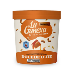 Pasta de Amendoim Doce de Leite com Castanha de Caju - La ganexa - comprar online