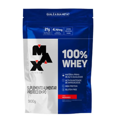 100% Whey Protein Refil 900g - Max Titanium na internet