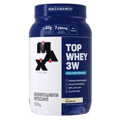 Top Whey 3W + Performance 900g - Max Titanium