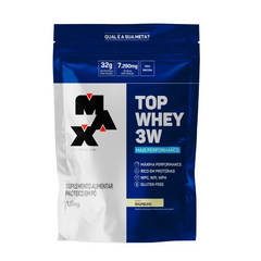 Top Whey 3W + Performance Refil 1,8KG - Max Titanium