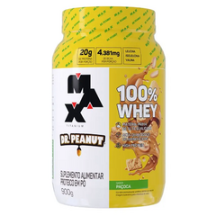 Whey Protein Dr. Peanut 100% 900g - Max Titanium na internet