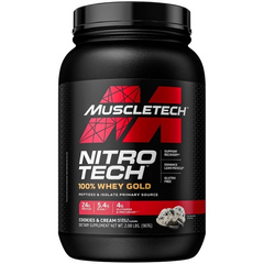 NitroTech 100% Whey Gold 907g - Muscletech - comprar online