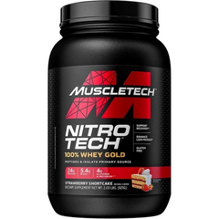 NitroTech 100% Whey Gold 907g - Muscletech na internet