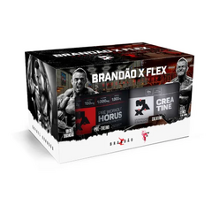 PROMOPACK Brandão X FLEX (Horus 300g + Creatina 100g) - Max Titanium