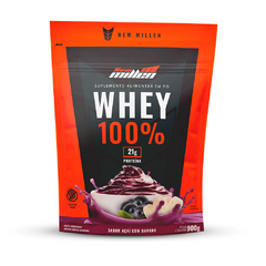 Whey 100% Pounch 900g - New Millen - Win Supplement Center