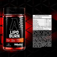 Imagem do Lipo Burn HD 60 Cápsulas - Atlhetica Nutrition