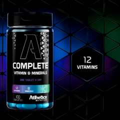 Complete Vitamin & Mineral 100 Tabletes - Atlhetica Nutrition - comprar online