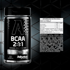 BCAA 2:1:1 120 Cápsulas - Atlhetica Nutrition - loja online