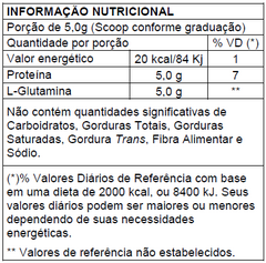 Glutamina 100% Pure 1Kg - New Millen - comprar online