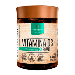 Vitamina D3 60 Cápsulas - Nutrify