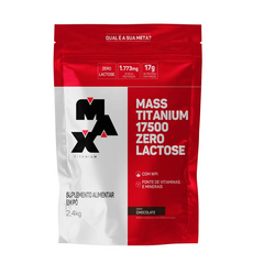 Mass Titanium 17500 ZERO LACTOSE 2,4kg - Max Titanium