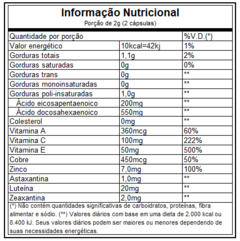 Ômega Vision 60 Cápsulas - Essential Nutrition - comprar online