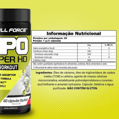 Lipo Super HD (60 cápsulas) - Cell Force - Win Supplement Center