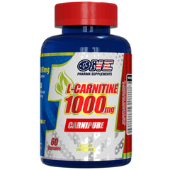 L-Carnitine 1000mg 60 Caps - One Pharma