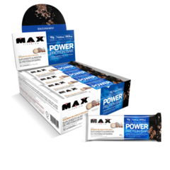 Power Protein Bar 41g (12 Unidades) - Max Titanium