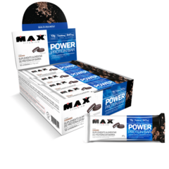 Power Protein Bar 41g (12 Unidades) - Max Titanium na internet