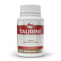 Taurine 60 Caps - Vitafor