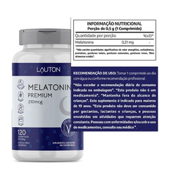 Melatonina Premium 210mcg 120 comprimidos - Lauton - comprar online