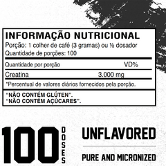 Creatina Monohidratada 300g - Nutrex - comprar online