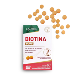 Biotina Plus 45mcg 60 Cápsulas - Lauton - comprar online