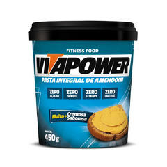 Pasta de Amendoim Integral 450g - Vitapower