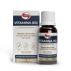 Vitamina B12 20ml menta - Vitafor