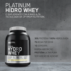 Platinum Hydro Whey 1,6Kg - Optimum Nutrition na internet